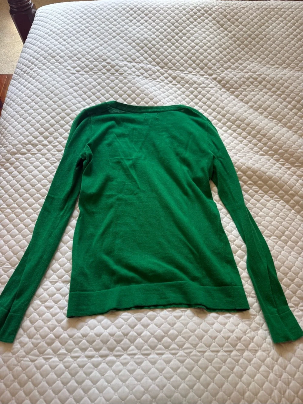 J. Crew Kelly Green Crewneck Sweater